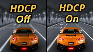 HDCP ON OR OFF  input lag test PS4 [upl. by Lordan467]