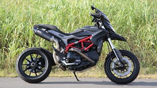 Ducati Hypermotard 821 SCPROJECT Hyperstrada [upl. by Zechariah687]