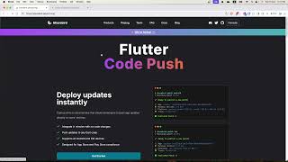 Shorebird  Flutter Code Push [upl. by Etram]