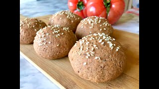 Red lentil bread  Vegan gluten free bread [upl. by Lashar]