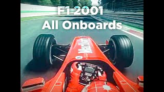 F1 2001 All Cars Onboard The Race Project  Assetto Corsa🔥 [upl. by Acessej]