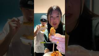 TRYING BHC CHICKEN for the FIRST TIME 😮🍗 food travel korea BHC mukbang asmr fastfood boba [upl. by Aicemak298]