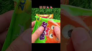 baby big mouth skittles 🍭 Error bars 🍫  asmr relaxingasmr chocolate kinderchocolate [upl. by Murtha459]