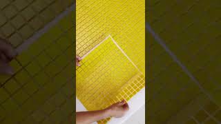 Brighten Your Space with Yellow Glass Mosaic Tiles  Vibrant Design Inspiration [upl. by Rourke150]