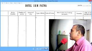 Diary system of reservations tand why it is used What is Manual System of Hotel room reservation [upl. by Aramois]