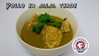 Receta de Pollo en salsa verde [upl. by Hafital]