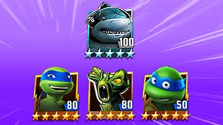 TMNT Legends Armaggon Solo Leo Nick Leo Classic Snakeweed [upl. by Airliah678]