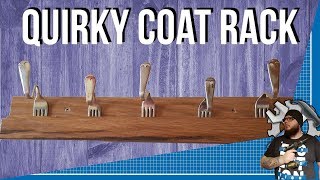 Unique amp Quirky Coat RackHow to [upl. by Tertias]