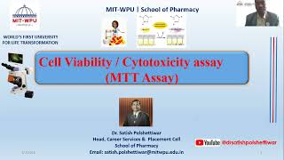 Understanding of MTT Assay colorimetric assay by Dr Satish Polshettiwar [upl. by Akaya]