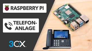 Kostenlose VoIP Telefonlange mit dem Raspberry Pi  3CX System selbst betreiben TEIL 1 [upl. by Yrahca998]