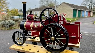 Maxitrak 15 Inch Gauge Allchin Traction Engine In Maroon Finish With Belly Water Tank amp Hand Pump [upl. by Theda]