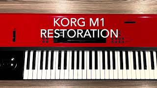 Korg M1 Repair and Renovation [upl. by Schwing]