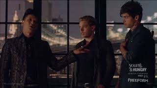 Shadowhunters 1x04  Magnus flirting with Alec [upl. by Annalee]