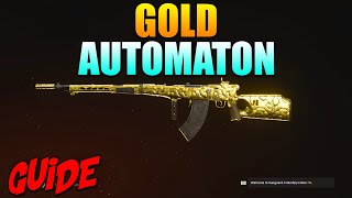 How to get the Automaton Gold in Vanguard Call of Duty Vanguard [upl. by Reehsab]