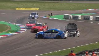 BTCC Crashes 2018 [upl. by Gladstone]