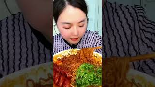 Delicious Eating Noodles Flavors Spicist Spicy Asmr Mukbang [upl. by Nebeur172]