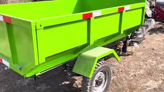 150cc garbage mini tipper  channel subscribe [upl. by Kasper172]