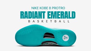 NIKE KOBE 8 PROTRO quotRADIANT EMERALDquot 2024 [upl. by Merrie]