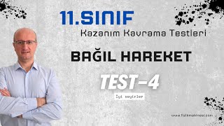 Bağıl Hareket2  11Sınıf Kazanım Kavrama Testi4  2025  AYT [upl. by Graniah]