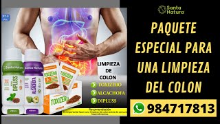 TOXIZERO DIPLUS Y ALCACHOFA DE SANTA NATURA COMO LIMPIAR EL COLON RAPIDO Y EFECTIVO [upl. by Esirahs982]