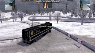 ETS2 mishima fridge trailer v13 ＆ Scania RS RJL [upl. by Gratia942]