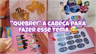 FIZ UM TEMA BEM DIFÍCIL  PERSONALIZADOS DIVERTIDA MENTE 😍 [upl. by Ettenel29]