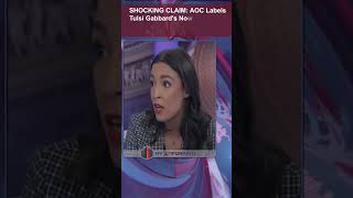 Alexandria OcasioCortez CRITICIZED Tulsi Gabbards NOMINATON shorts [upl. by Platus120]