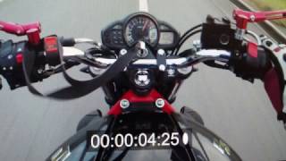 Suzuki Gladius 650cc de 0 a 100 [upl. by Jorin]