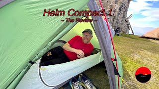 Helm Compact 1  Camping Wild camping and Tent  Review [upl. by Crowe]