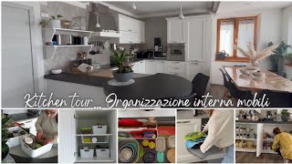 Kitchen TourORGANIZZAZIONE Interna Mobili IKEA e non solo 🔪 [upl. by Jennings179]