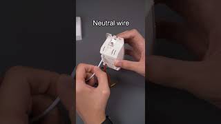 New fourway touch smart switch with panel frame simple wiring quick installation [upl. by Mizuki]