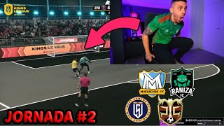 DjMaRiiO REACCIONA A LOS GOLES DE LA JORNADA 2 KINGS LEAGUE AMÉRICAS [upl. by Clynes]