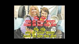 Gonnie Baars amp Ronnie Tober  Hart van mijn Hart Medley 1972 karaoke [upl. by Tosch968]