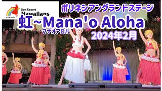 ハワイアンズ🌺2024年2月 夜ショー [upl. by Udela703]