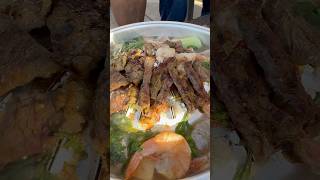 Thai BBQ and Hot Pot bbq thaifood thaifood steak shrimp porkbelly grilling asmr food eat [upl. by Nyrak884]