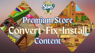 StepbyStep Guide How to ConvertFixInstall Sims 3 Premium Content Venues and Sets [upl. by Aslehc]