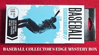 Baseball Collectors Egde Mystery Box Rip  AL MVP Patch Relic Hit HOFers a WS MVP amp more [upl. by Mario]