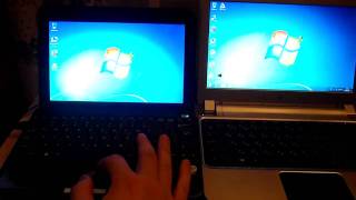 Intel Atom N270 vs AMD Fusion E350 Windows 7 Ultimate boot up speed test [upl. by Bertle496]