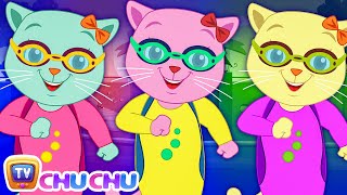 Three Little Kittens Went To The Swimming Pool SINGLE  Nursery Rhymes by Cutians  ChuChu TV Kids [upl. by Arerrac567]