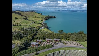 Omana Luxury Villa  Waiheke Island Luxury Accommodation [upl. by Elisee237]