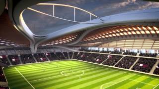 Al Wakrah Stadium [upl. by Ahsekin]