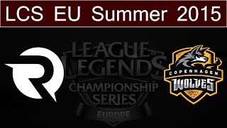 OR vs CW  Origen vs Copenhagen Wolves 05062015 LCS EU Summer 2015 [upl. by Kerby301]