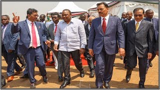 UHURU KENYATTA OFFICIALLY LAUNCH BIDCO INDUSTRIAL PARK [upl. by Brotherson]