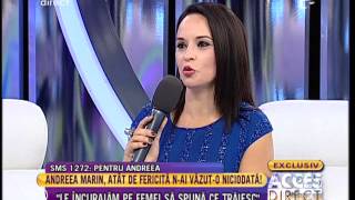 Andreea Marin despre Iulia Albu quotNu merita bagata in seamaquot [upl. by Aidin]