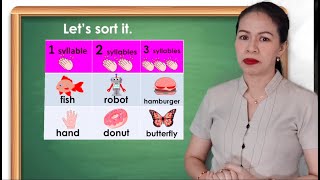 Counting Syllables  Grade 1  Asynchronous Learning [upl. by Novyat]