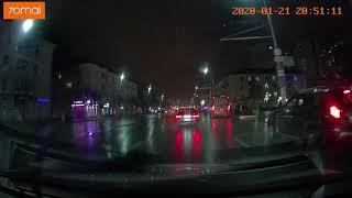 Видеорегистратор Xiaomi 70mai Smart Dash Cam Pro Midrive D02 night ночная съемка [upl. by Aicirtap]