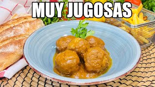 MI RECETA DE ALBONDIGAS EN SALSA PREFERIDA [upl. by Eus]