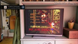 Uncharted 4  Troféu  Melhor Pontuação  Crash Bandicoot [upl. by Anairuy]