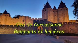 Cité de Carcassonne Remparts et lumières [upl. by Flavius]