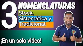 NOMENCLATURA DE ÓXIDOS SISTEMÁTICA STOCK Y TRADICIONAL [upl. by Canter555]